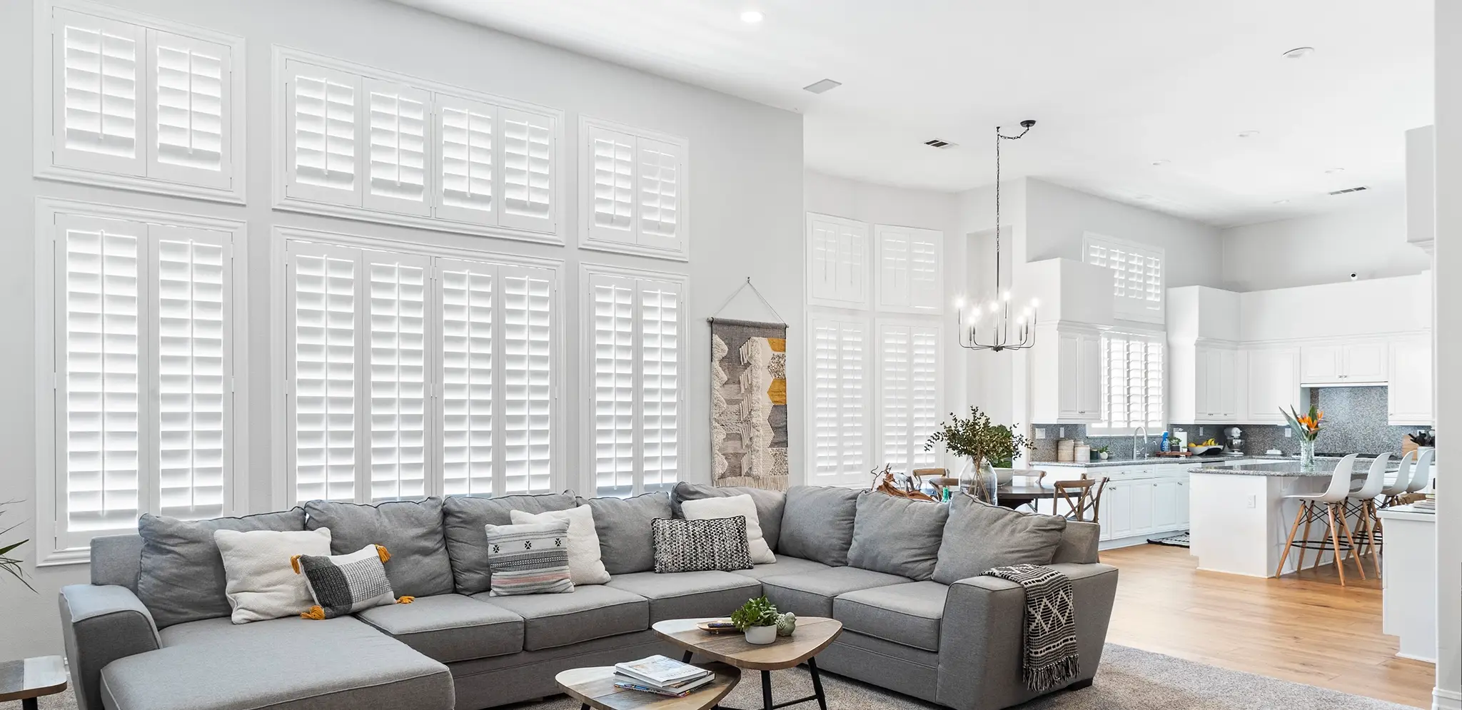 Shutters in a Phoenix living room