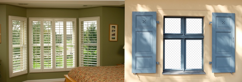 Phoenix Arizona indoor and outdoor shutters