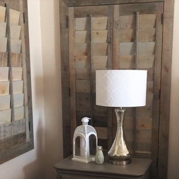 Reclaimed Wood Shutters For Sunburst Phoenix Az Reclaimed Wood Shutter Phoenix Bedroom