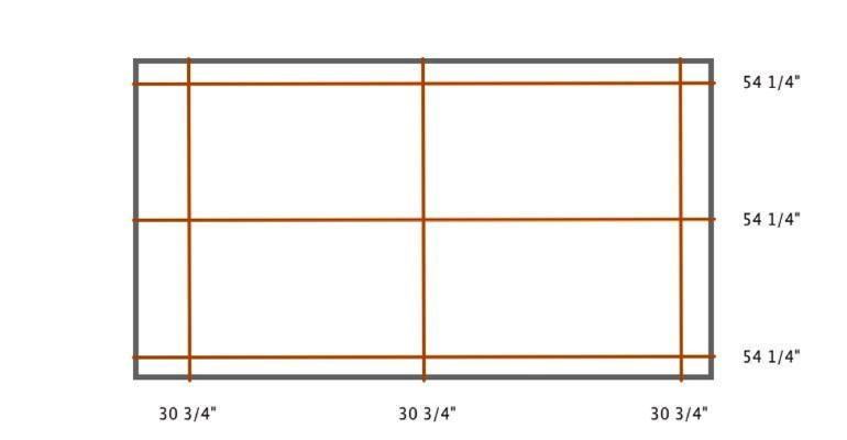 Phoenix plantation shutter measurement diagram