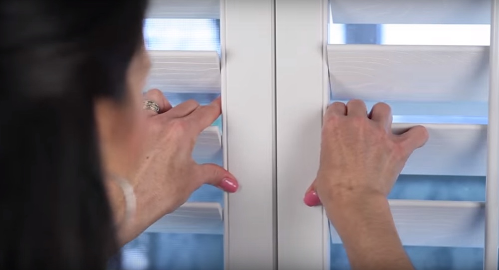 Closing The Panels Of Your Energy Efficient Shutters In Phoenix, AZ Closing plantation shutters